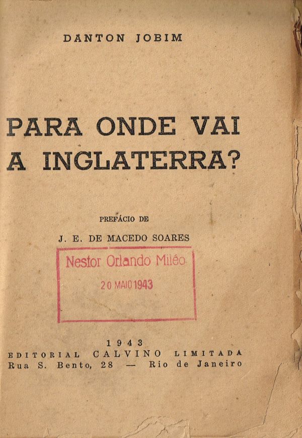 Para Onde Vai a Inglaterra?